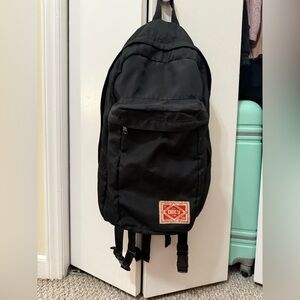 Obey Black and Red Backpack